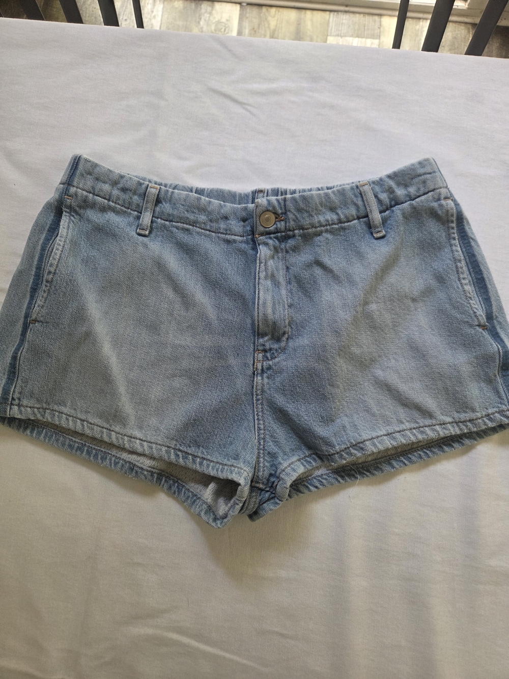 Zara Light Blue Denim Jean Shorts